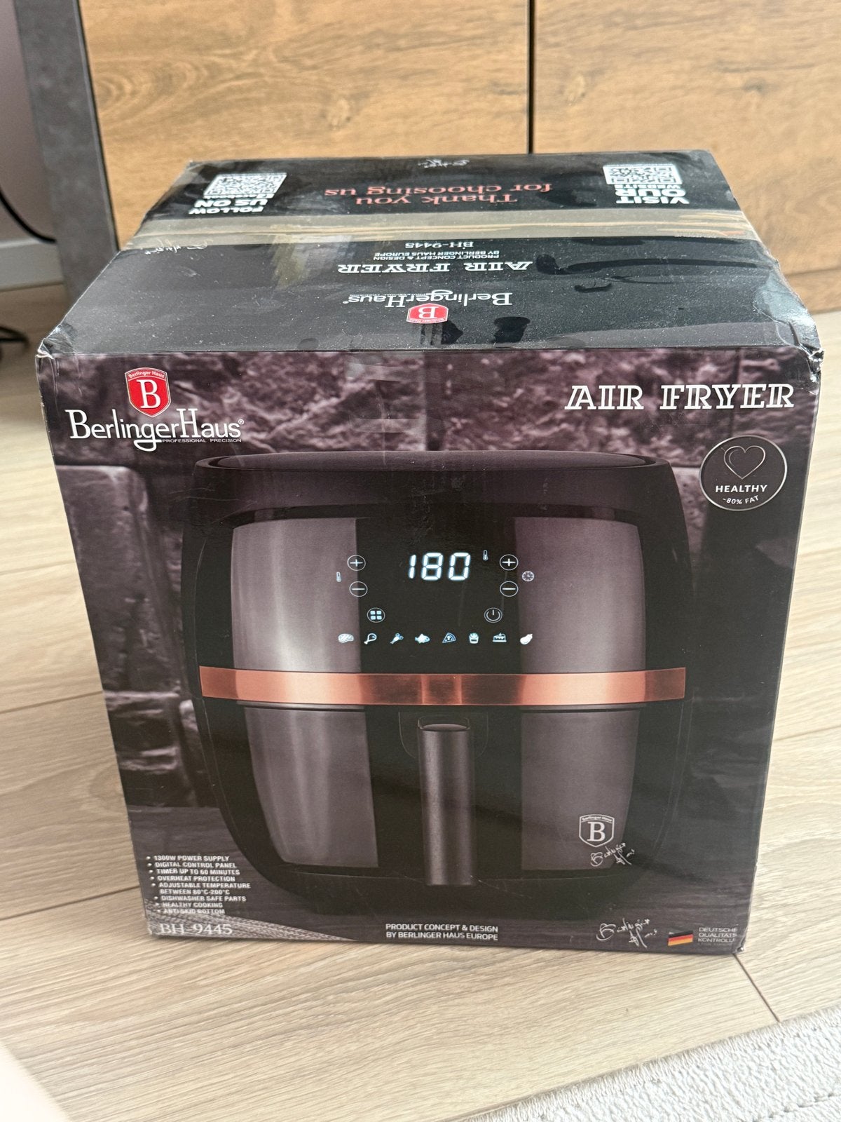 Nieuwe Berlinger Haus Airfryer - Ongebruikt in doos, Ophalen, Nieuw, Airfryer