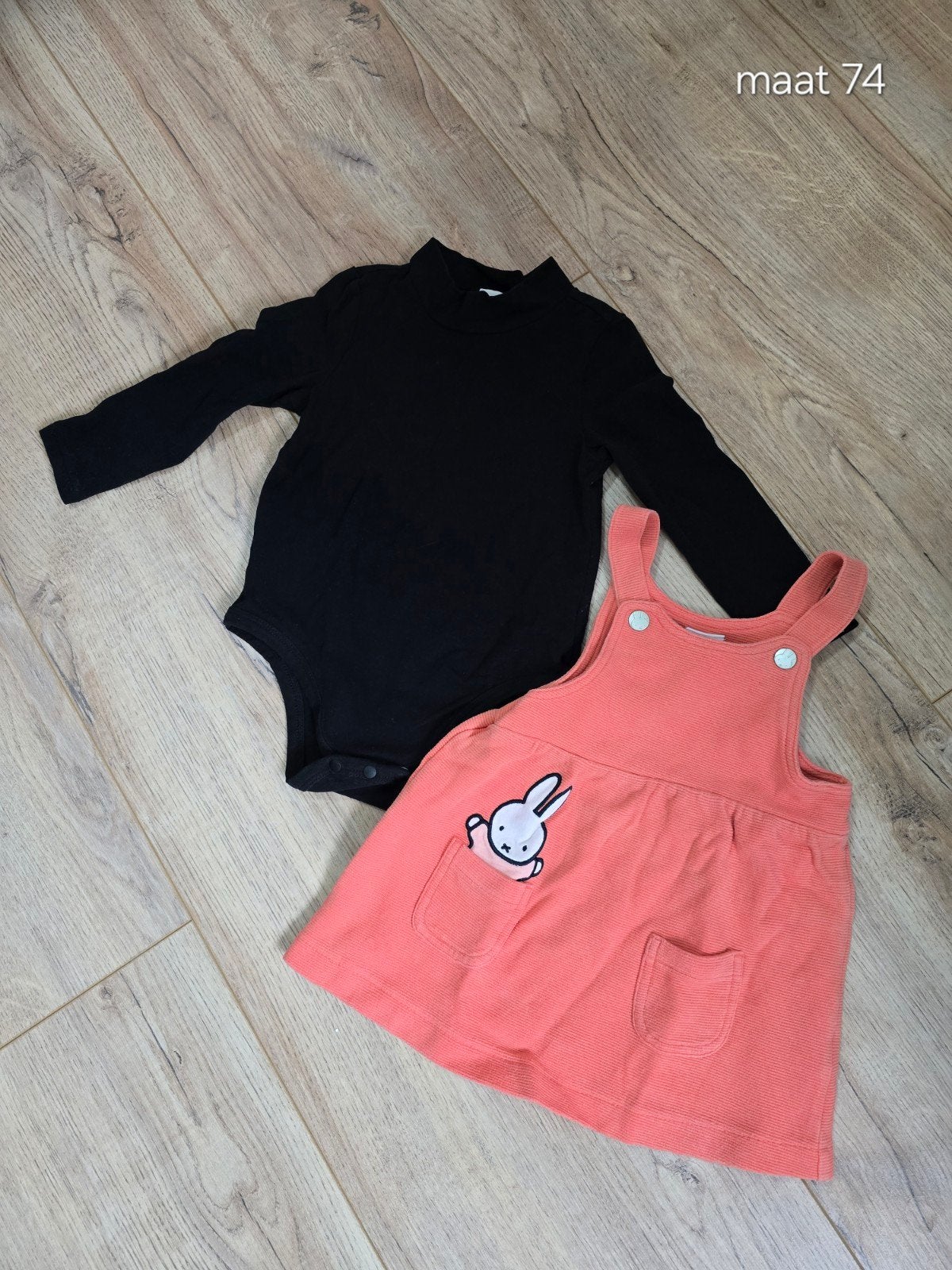 Pakket babykleertjes voor meisje maat 74/80, Ophalen of Verzenden, Zo goed als nieuw, Meisje, Setje