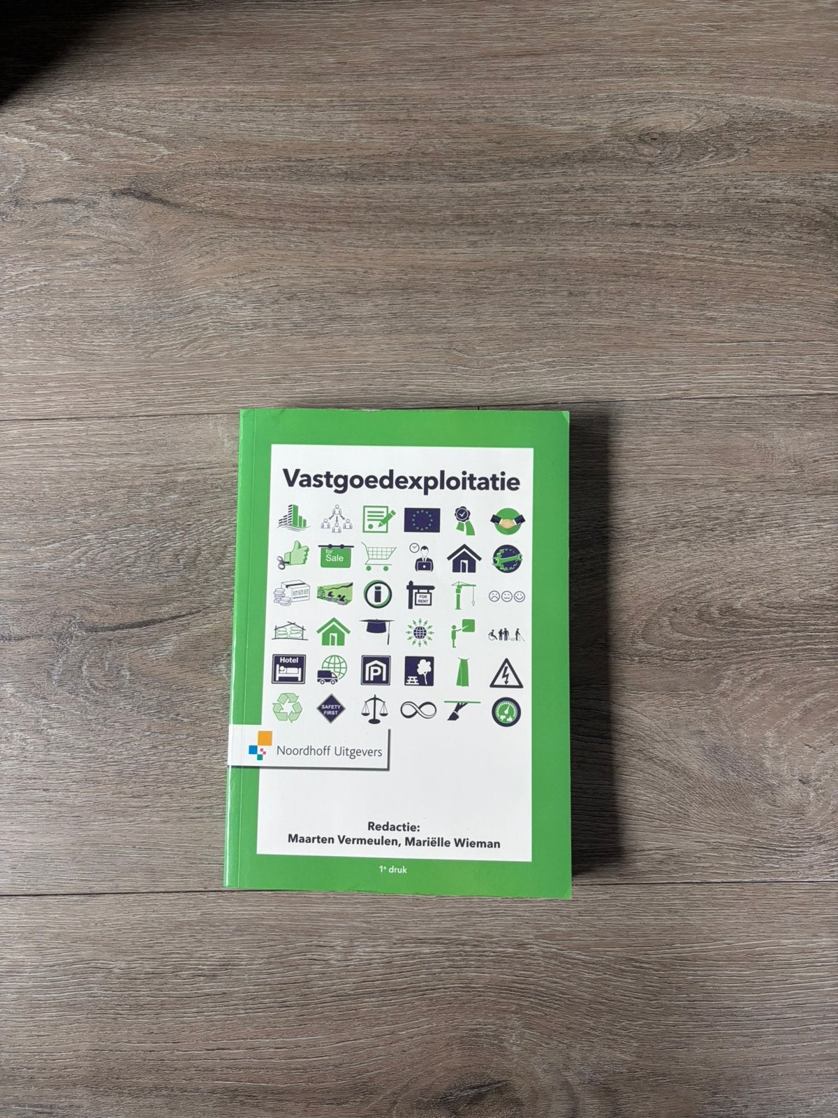 Maarten Vermeulen - Vastgoedexploitatie 1e druk, Boeken, Wetenschap, Nieuw, Sociale wetenschap, Ophalen of Verzenden