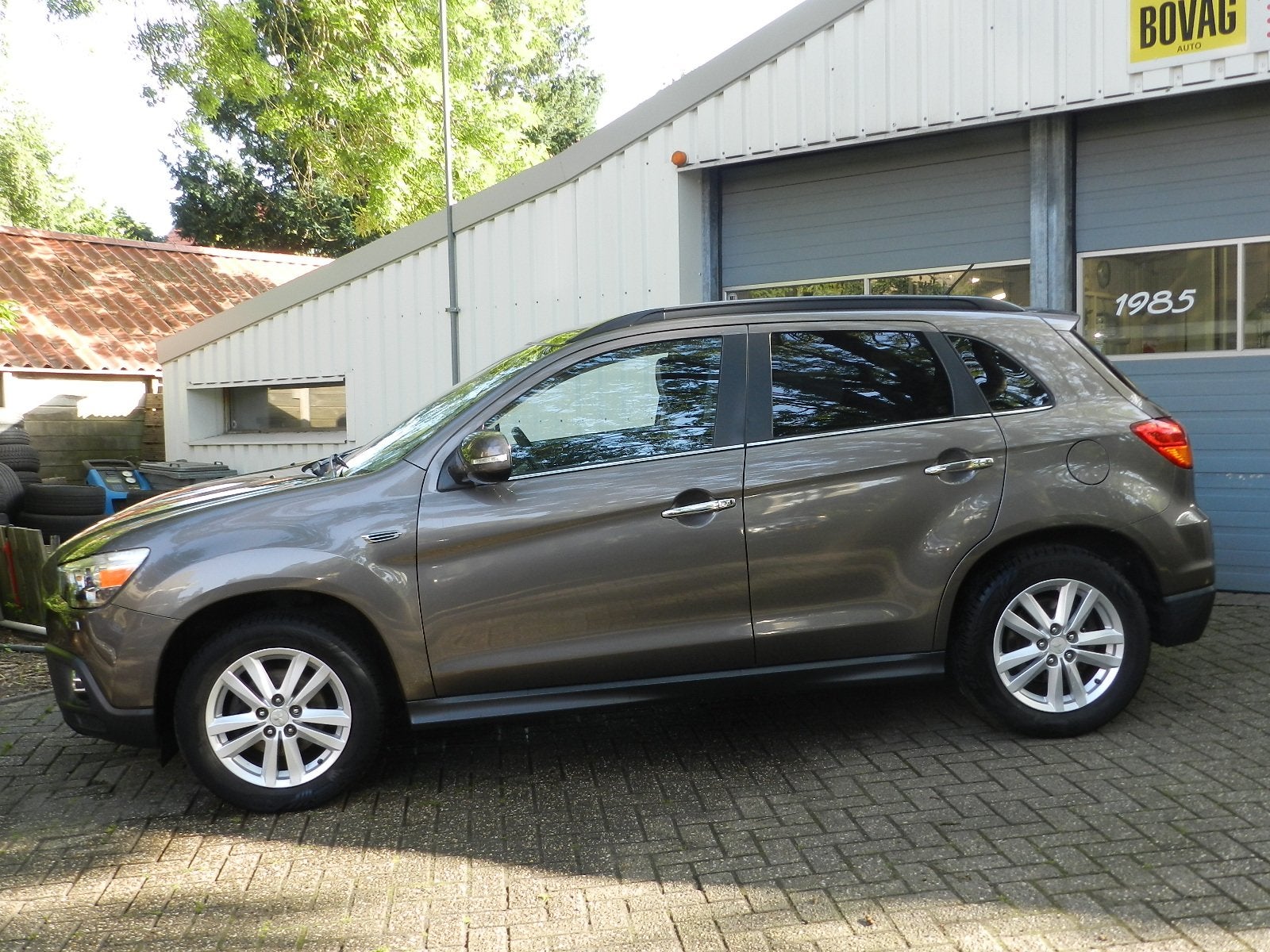 Mitsubishi ASX 1.6 Instyle ClearTec 5Drs Climate & Cruise co, Auto's, Voorwielaandrijving, Gebruikt, Zwart, 4 cilinders