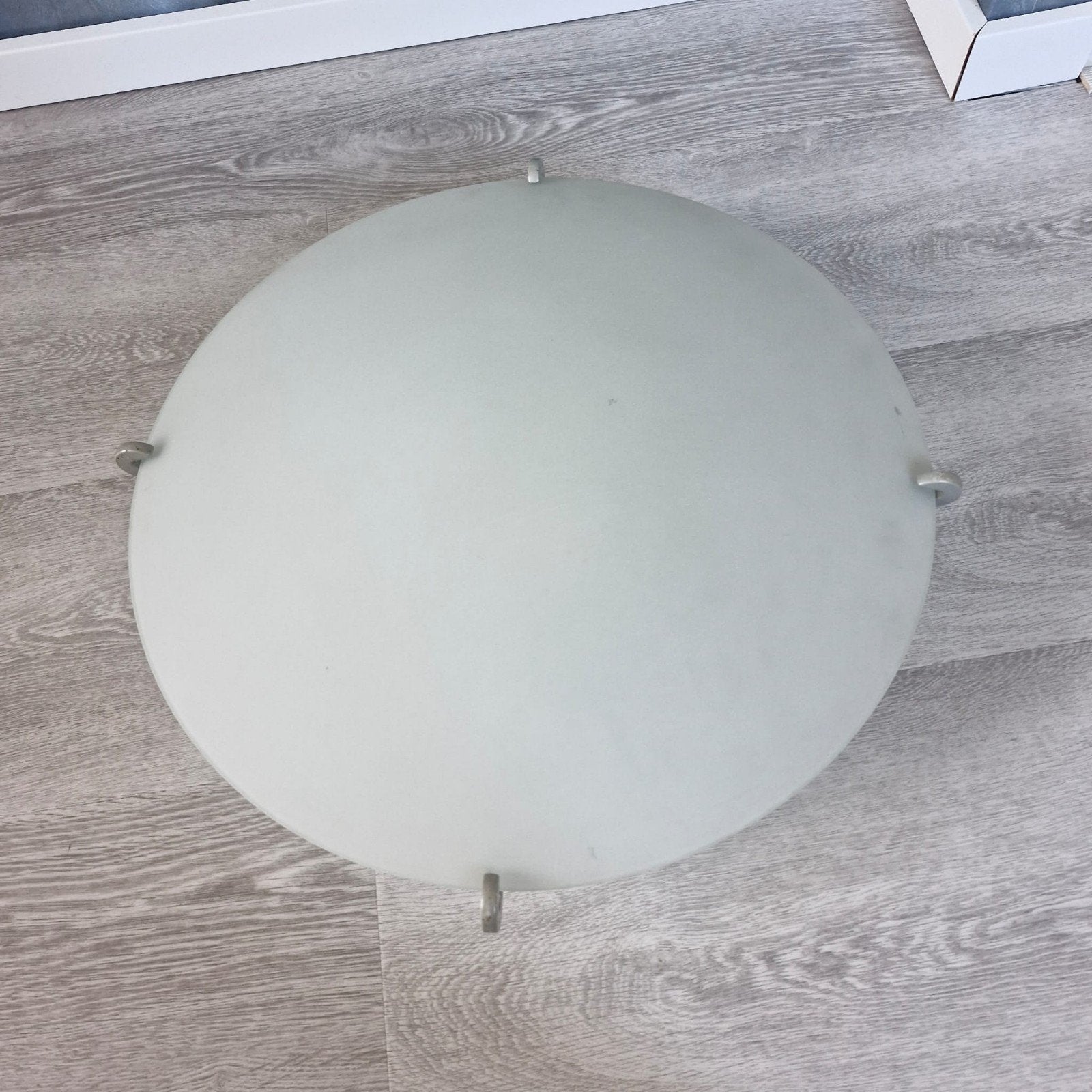 Erbium Ikea plafondlamp / 90's, Huis en Inrichting, Lampen | Plafondlampen, Ophalen, Zo goed als nieuw, Glas