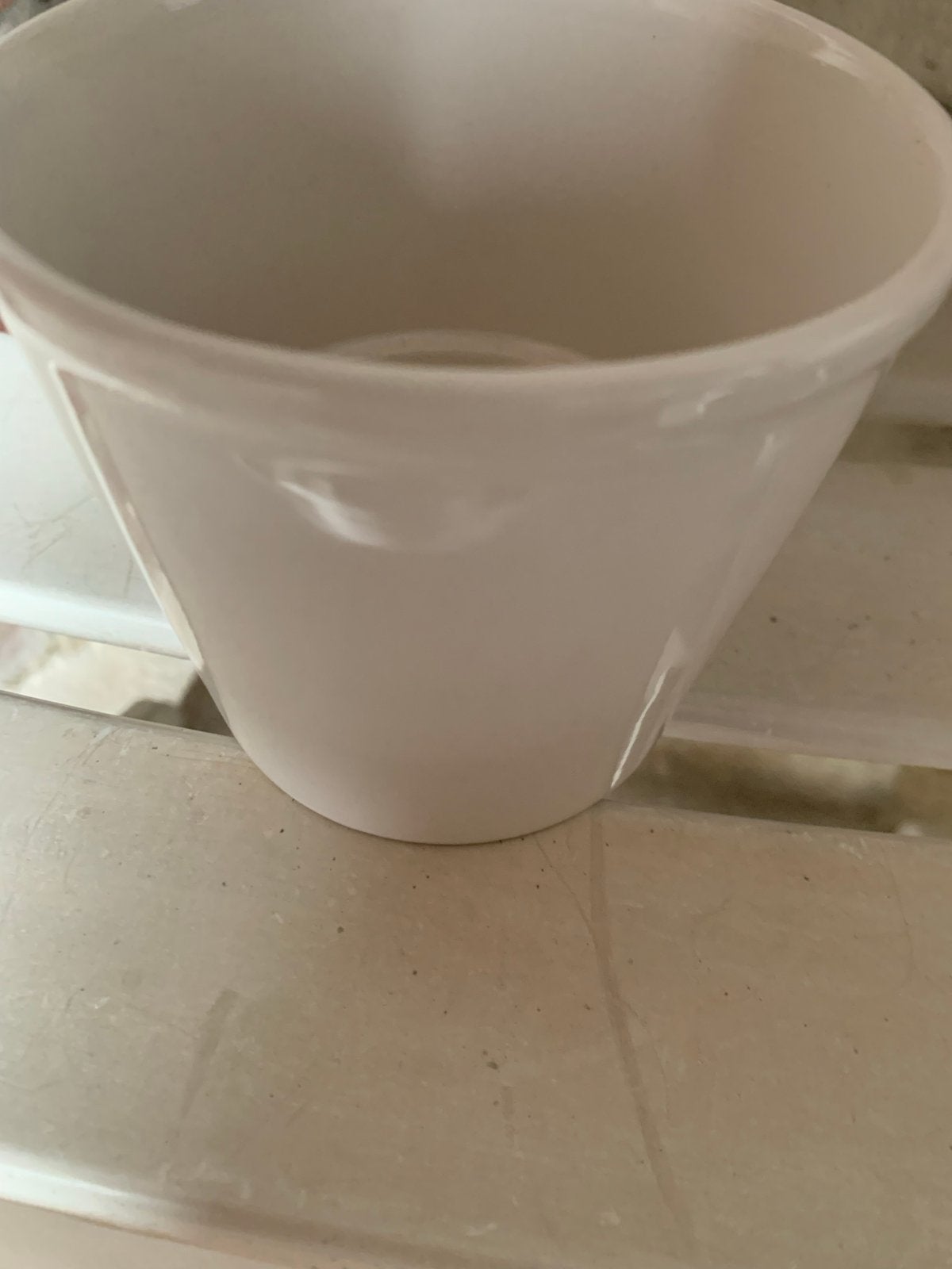 IKEA witte bloempot/plantenpot - nieuw, maat 10-9 cm, Nieuw, Ophalen of Verzenden, Modern, Wit