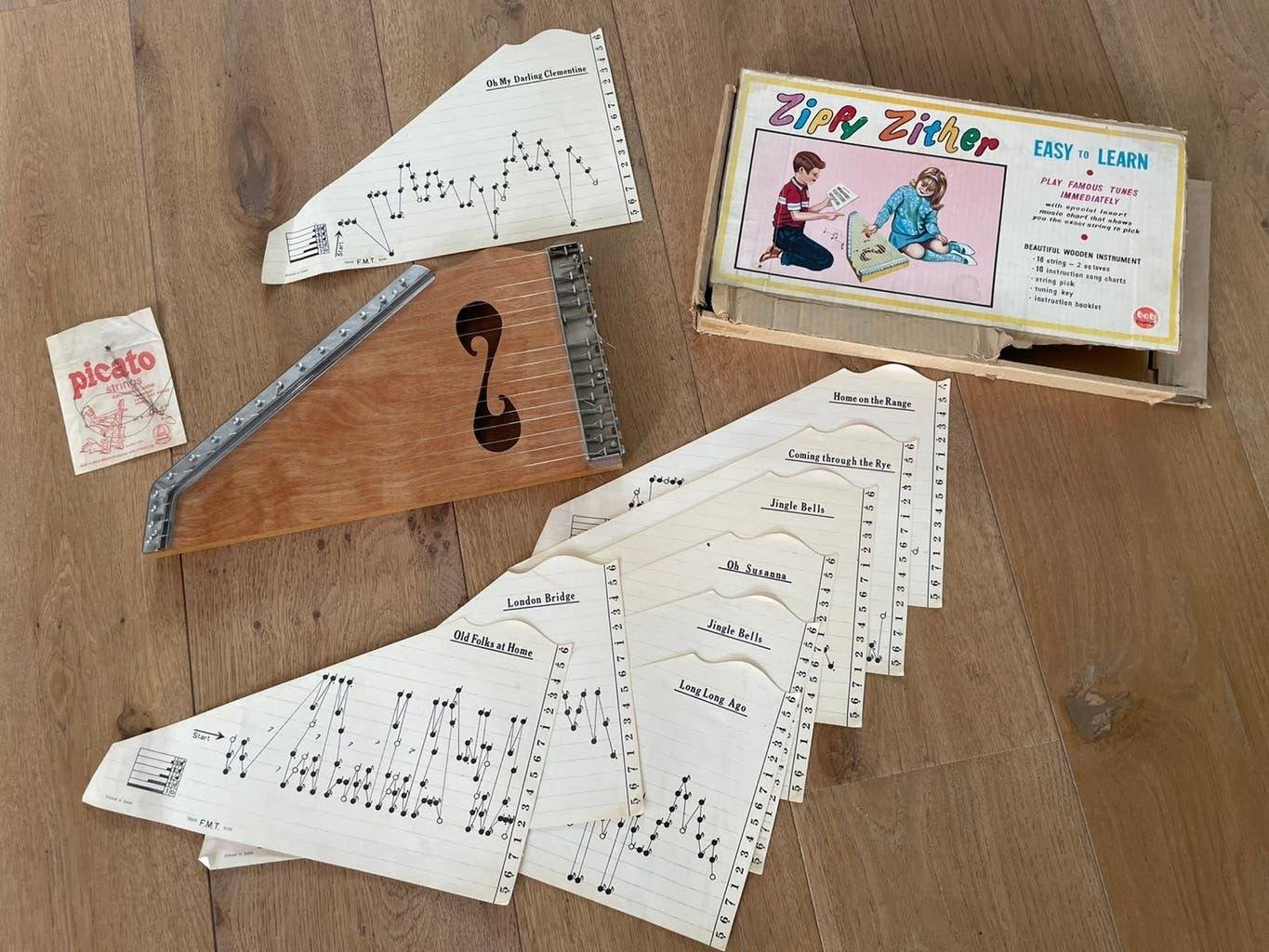 Zippy zither, Ophalen of Verzenden, Gebruikt