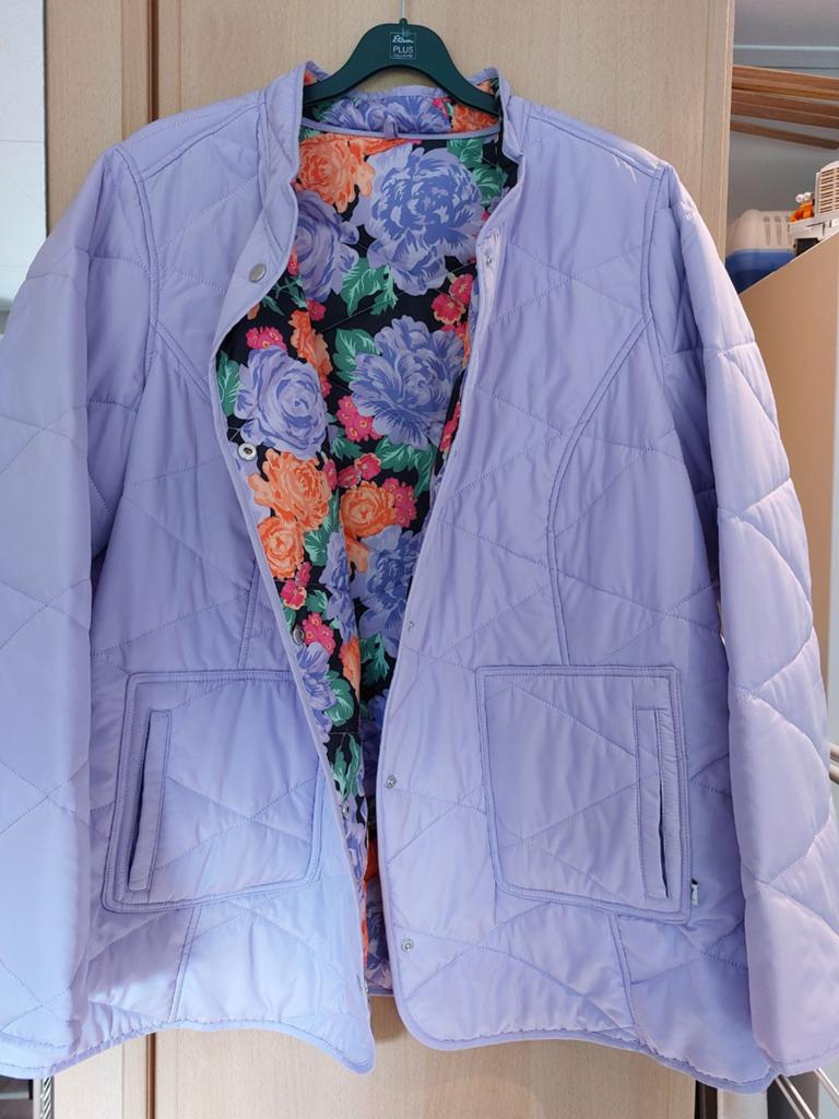 Dames zomerjasje, omkeerbaar, maat 48, Ophalen of Verzenden, Zo goed als nieuw, Maat 46/48 (XL) of groter, Paars