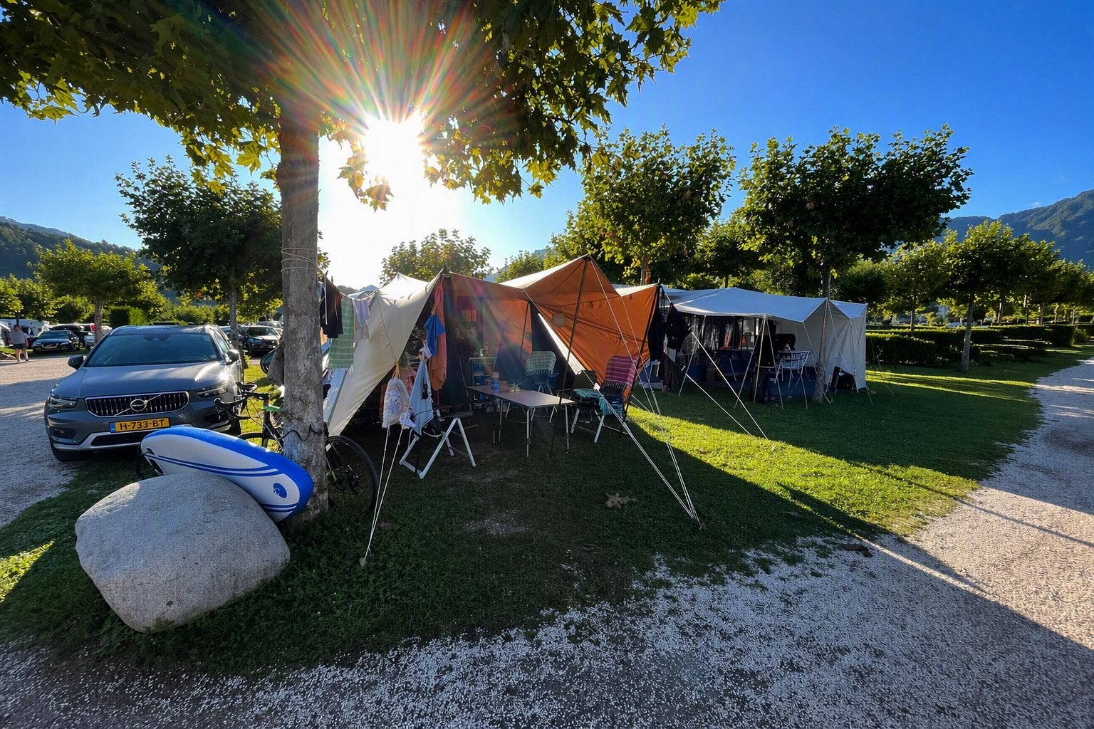 De Waard Albatros ++, Caravans en Kamperen, Tenten, tot en met 4, Zo goed als nieuw, Ophalen