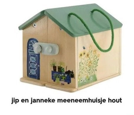 Jip en Janneke meeneem huisje nieuw hout, Ophalen, Nieuw