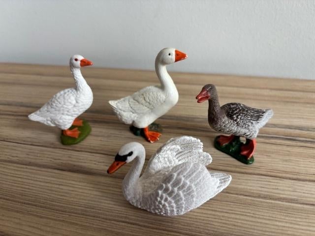 Schleich Ganzen en zwaan, Verzamelen, Dierenverzamelingen, Ophalen of Verzenden, Zo goed als nieuw, Paard, Beeldje of Figuurtje