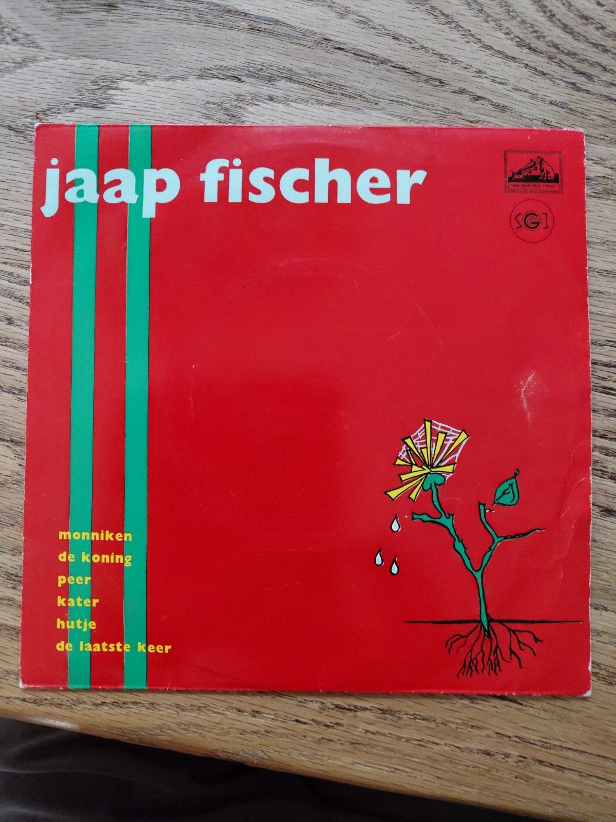 Jaap Fischer - Triomftocht EP (SGI EP - 007), Originele persing, Ophalen of Verzenden, Gebruikt, Nederlandstalig