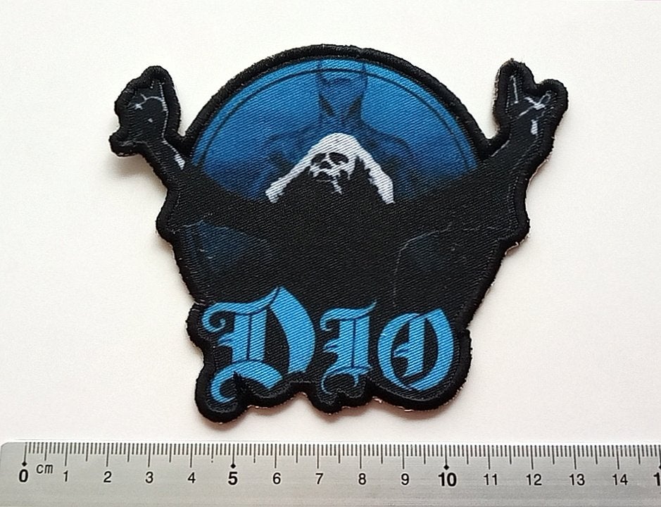 Dio vrij  mooie en nieuwe shaped patch 68 rainbow sabbath, Ophalen of Verzenden, Nieuw, Kleding