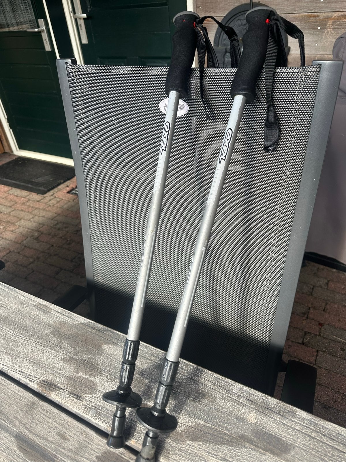 Exel Nordic Walking Stokken - Lichtgewicht en Verstelbaar, Sport en Fitness, Ophalen, Gebruikt, Wandelstok