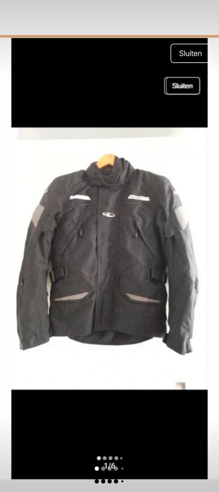Clover dames motor jas maat m nieuw, Motoren, Ophalen, Nieuw zonder kaartje, Dames, Jas | textiel