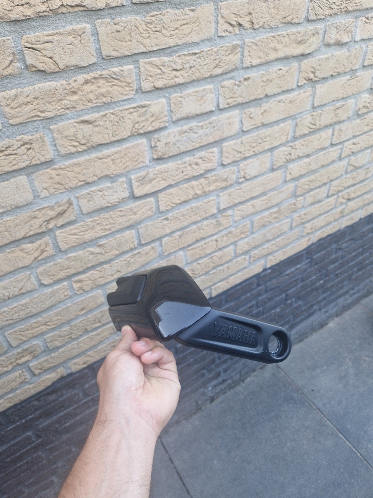 Yamaha handbeschermer tenere 700- Zwart, Ophalen of Verzenden, Gebruikt