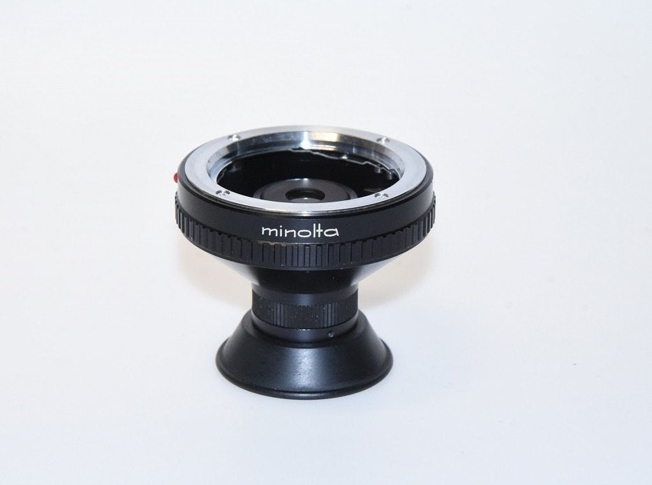 Minolta MD-lens monoculaire converterlens telescoopadapter, Ophalen of Verzenden, Zo goed als nieuw, Minolta, Voorzetlens/converter