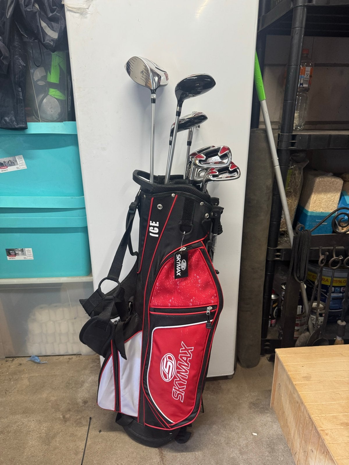 Complete golfset met tas - Skymay ICE - Links, Ophalen, Gebruikt, Set, Overige merken