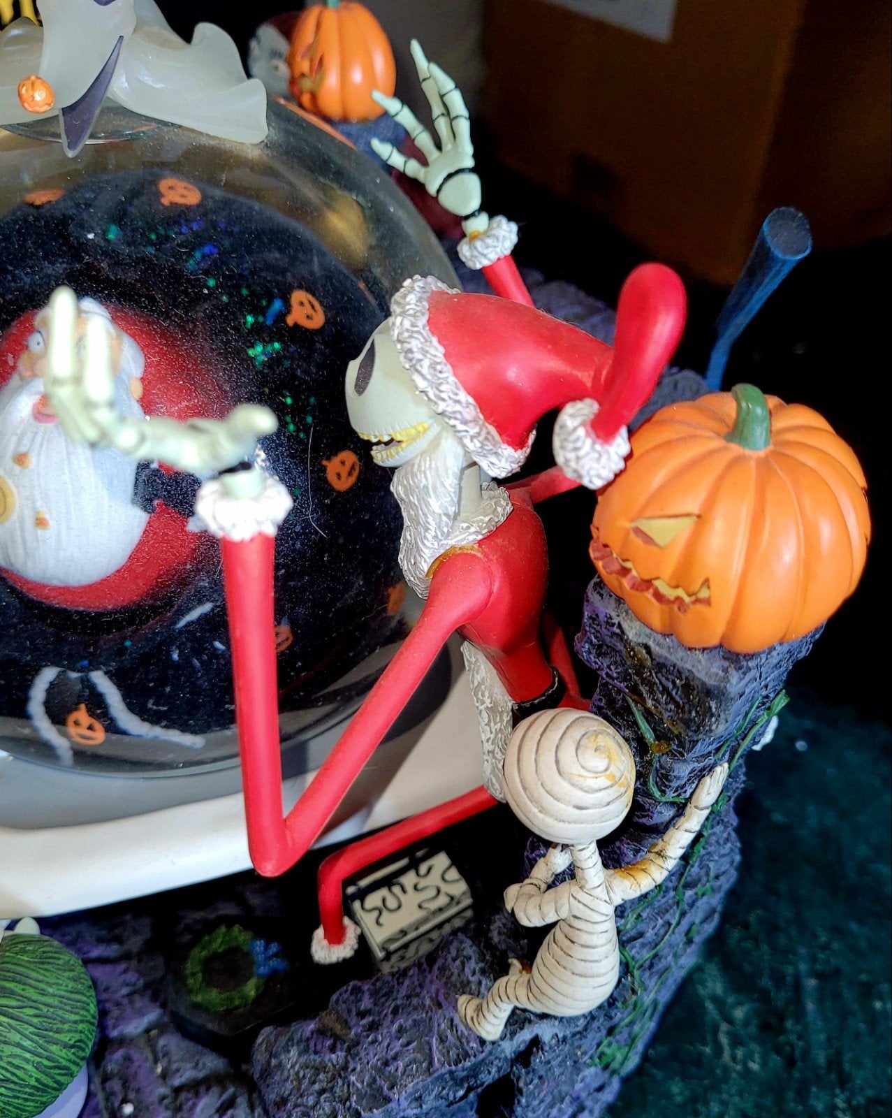 Prachtige Nightmare before Christmas Disney snowglobe !, Ophalen, Overige figuren, Nieuw, Overige typen
