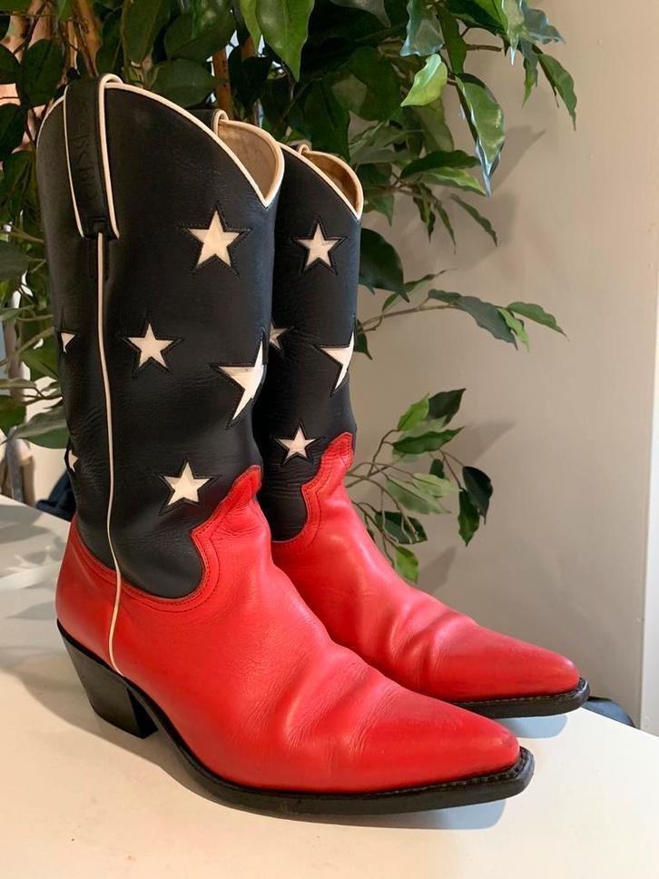 Sancho cowboylaarzen 38 western boots bohemian laarzen, Niet ingevuld, Hoge laarzen, Niet ingevuld, Ophalen of Verzenden