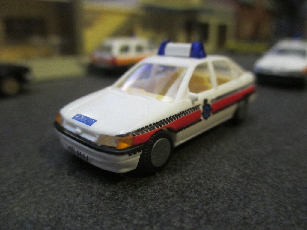 Ford Escort Mk.5 Praliné POLICE ( Politie ) Groot-Brittanië, Ophalen of Verzenden, Zo goed als nieuw, Auto, Overige merken