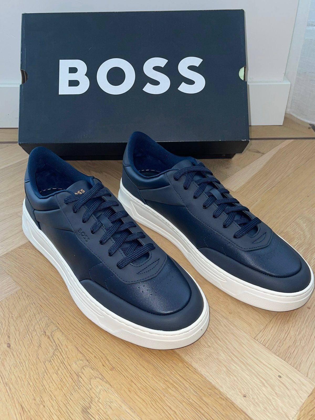 Nieuw Hugo Boss Baltimore Sneakers – Maat 45, Kleding | Heren, Blauw, Nieuw, Ophalen of Verzenden, Sneakers of Gympen