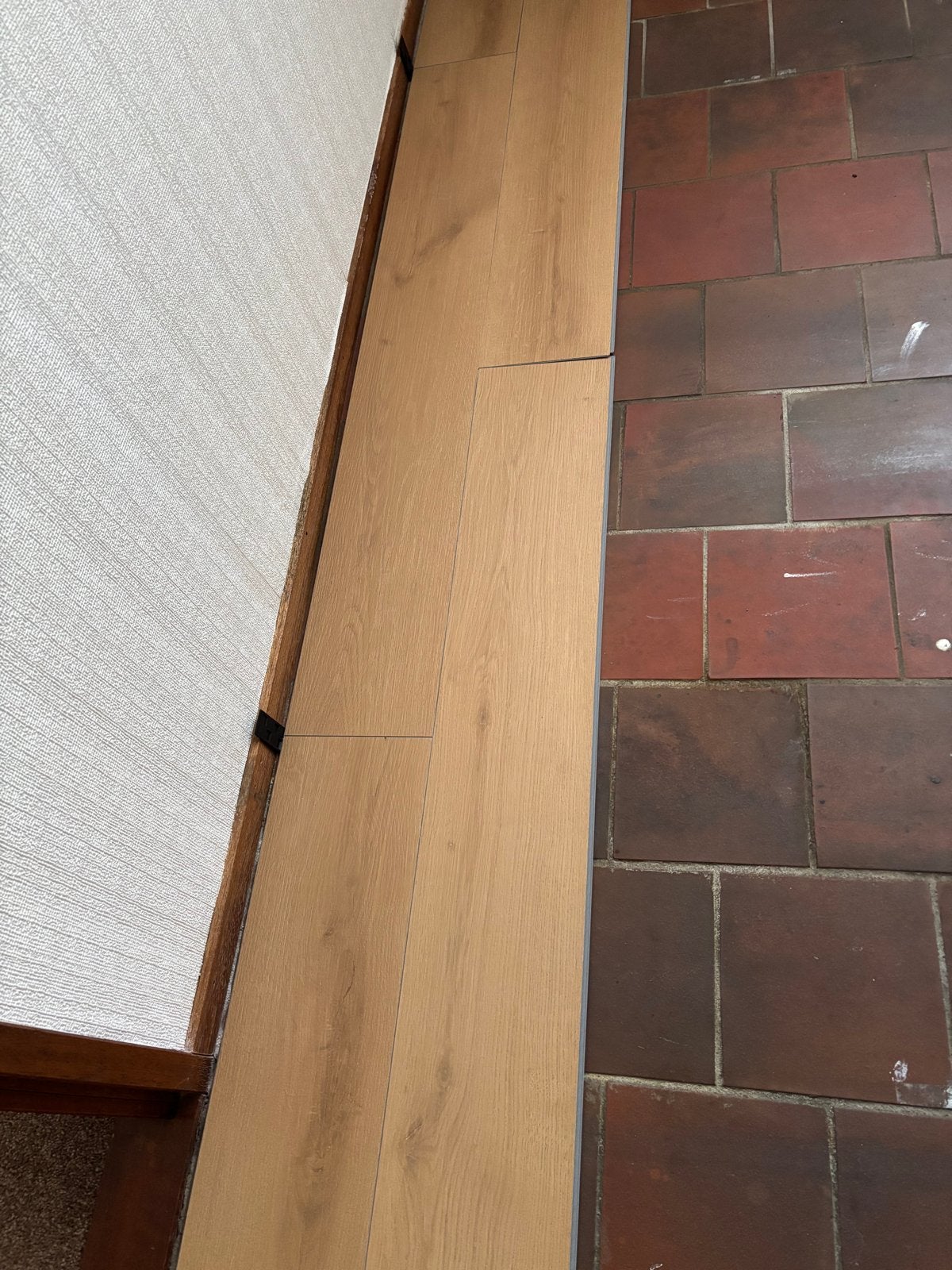 Clic PVC Primo Vloer (17 m) warm eiken afm 122maal 18 cm, Doe-het-zelf en Verbouw, Ophalen, 50 tot 150 cm, Overige typen, Zo goed als nieuw