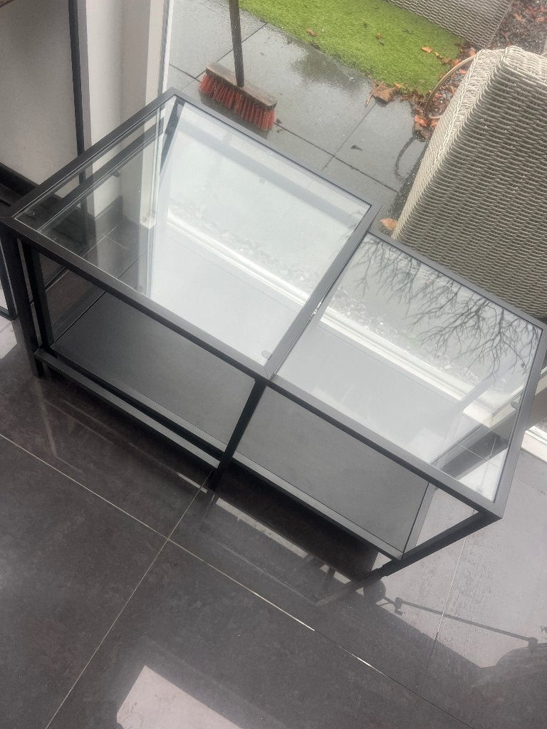 Als nieuw mooie salontafel set van Vittsjo ikea, Huis en Inrichting, Tafels | Salontafels, Ophalen, 50 tot 100 cm, 50 tot 100 cm
