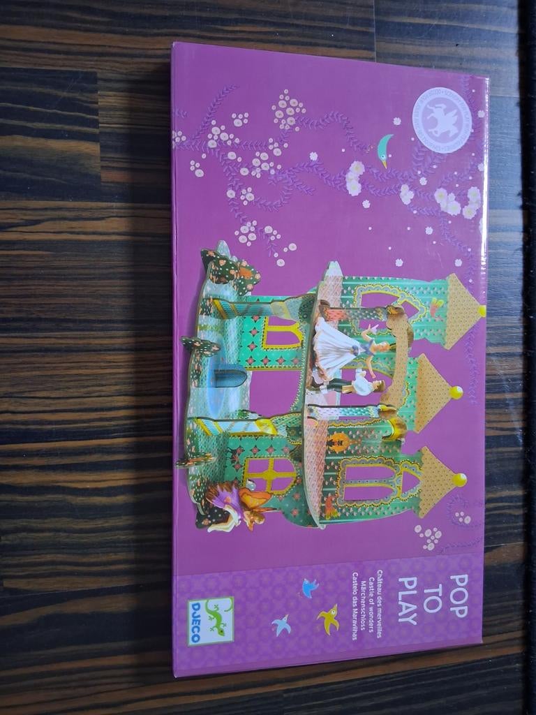 Djeco Pop to Play Speelkasteel - Kasteel van de Prinses, Ophalen of Verzenden