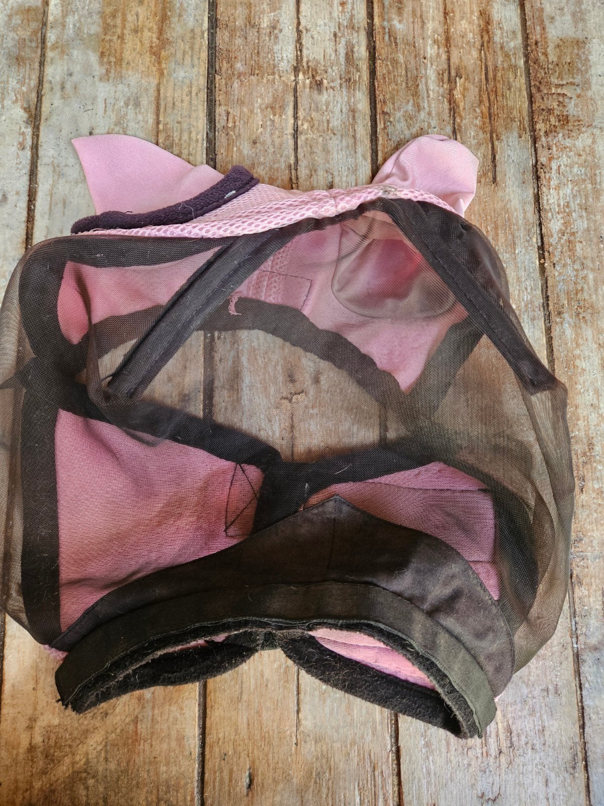Vliegenmasker pony roze, Ophalen of Verzenden