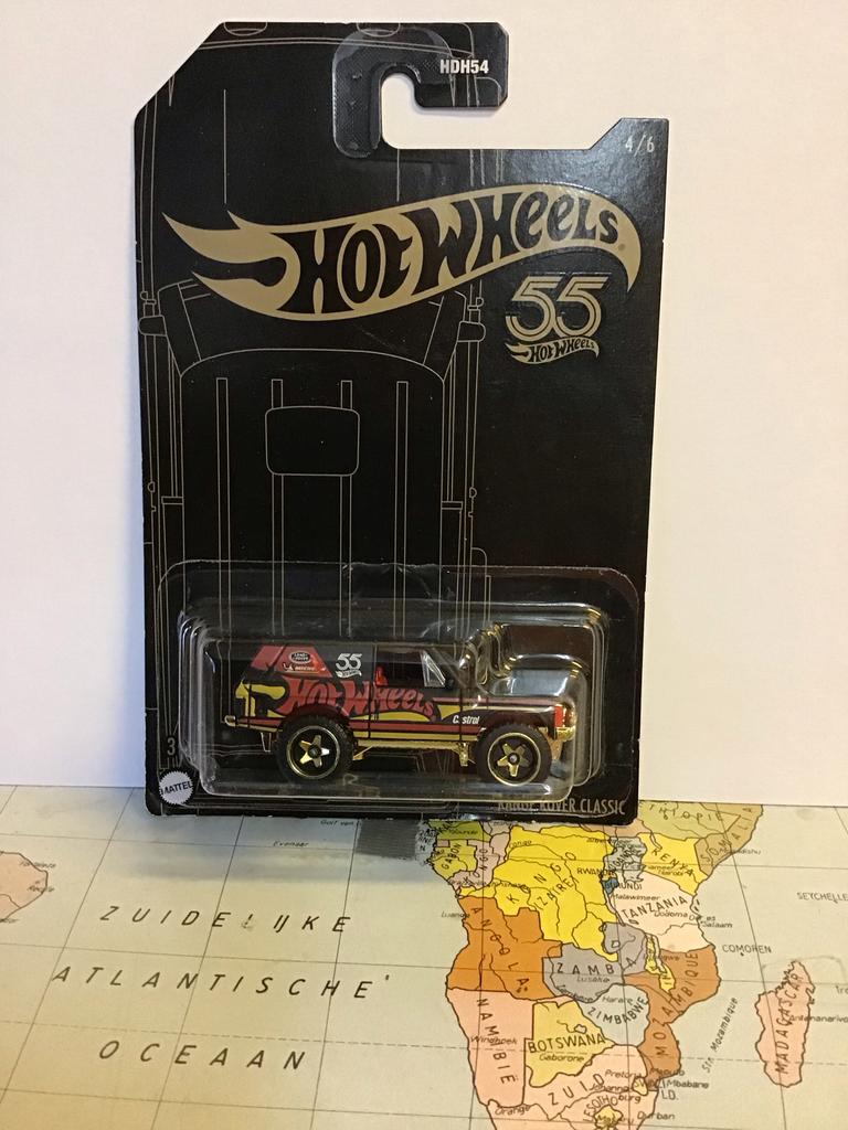 Hot Wheels 55th Anniversary Land Rover Classic HDH54, Overige merken, 1:50 of kleiner, Auto, Nieuw