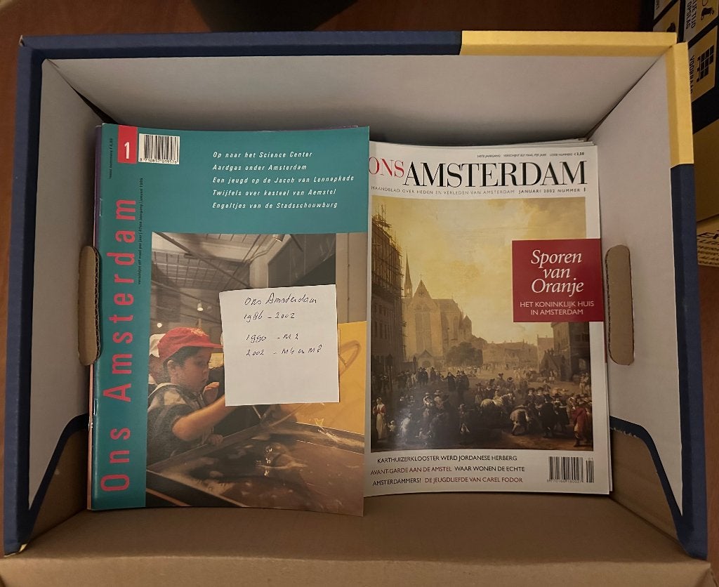 Tijdschriften Ons Amsterdam, Boeken, Tijdschriften en Kranten, Ophalen, Gelezen, Overige typen