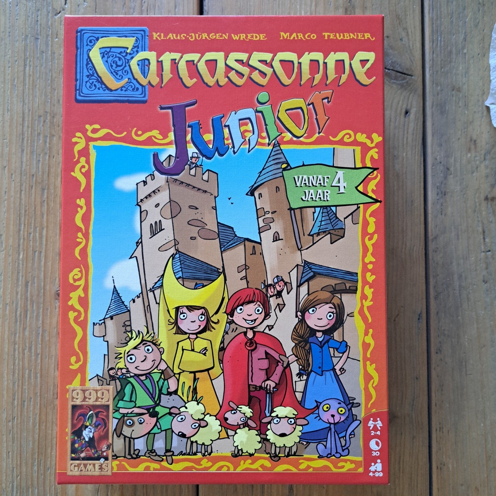 Carcassonne junior spel 999 games, Ophalen of Verzenden, Zo goed als nieuw