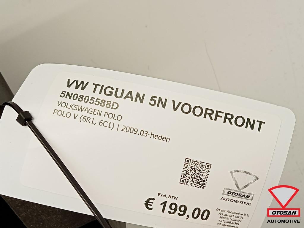 VW Tiguan 5N 07-16 Voorfront Front Origineel! 5N0805588D 5N0, Auto-onderdelen, Carrosserie en Plaatwerk, Gebruikt, Volkswagen