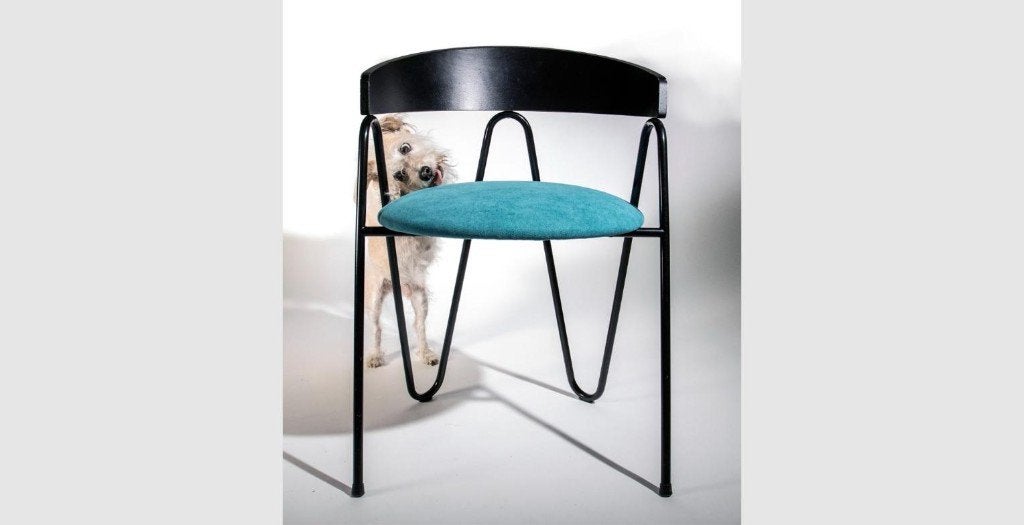 5 Memphis Milano style stoelen jaren 80, Gebruikt, Zwart, Memphis Milano, Postmodern, Jaren 80, Ophalen of Verzenden