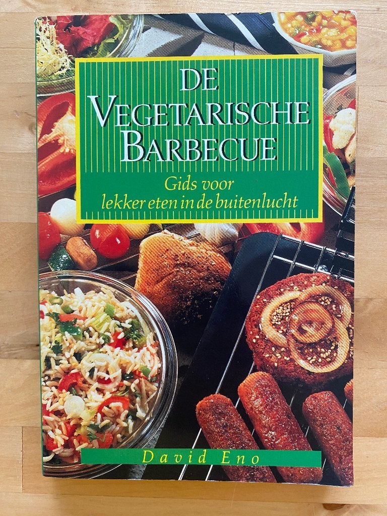 Kookboek de Vegetarische Barbecue BBQ recepten rookvrij zgan, Ophalen of Verzenden, Zo goed als nieuw, Hoofdgerechten, Vegetarisch