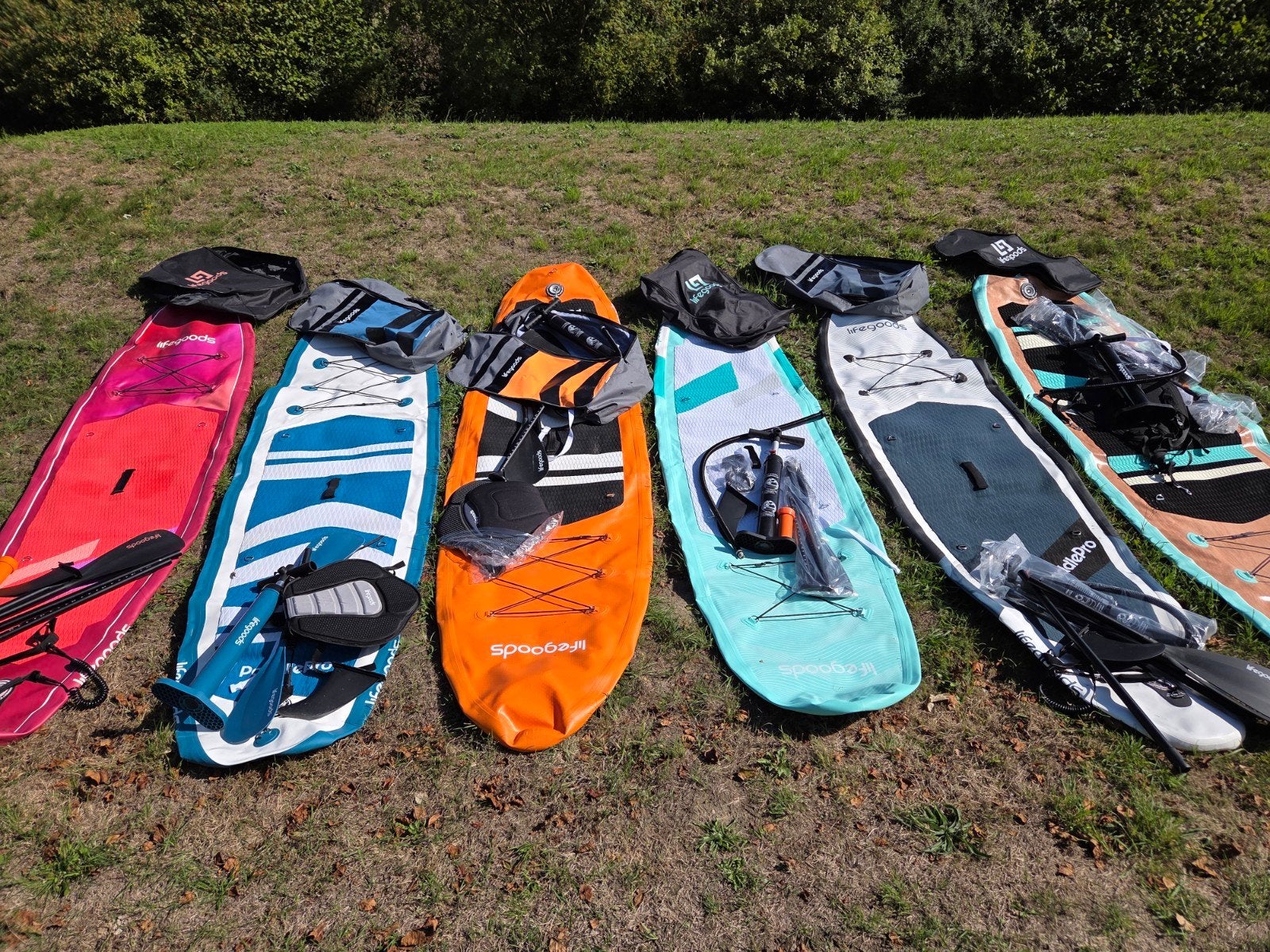 Lifegoods SUP board - Nette staat, compleet pakket, Ophalen of Verzenden, Zo goed als nieuw, SUP-boards