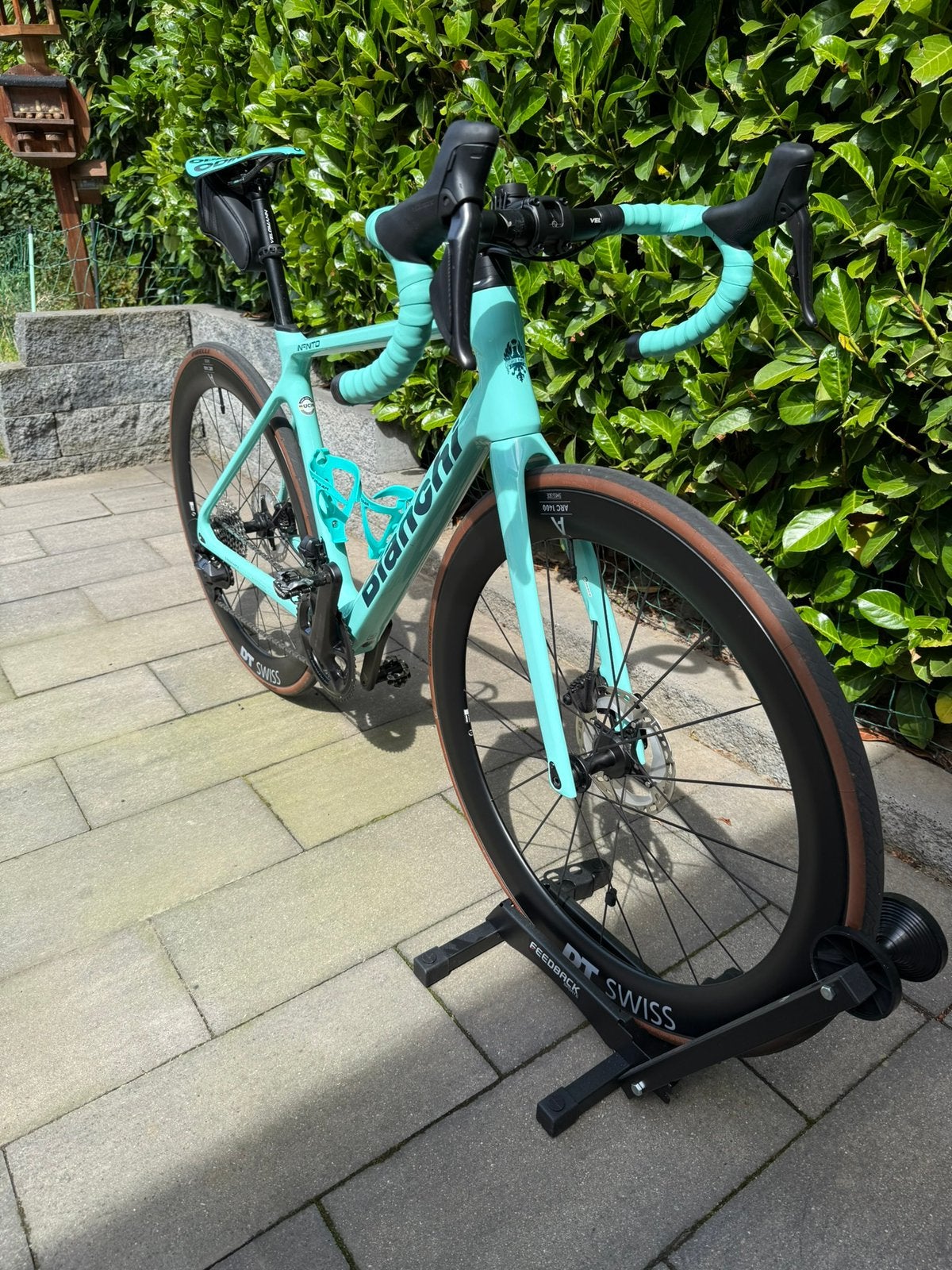Bianchi infinto ultegra DI2, Carbon, Zo goed als nieuw, Meer dan 20 versnellingen, 53 tot 57 cm
