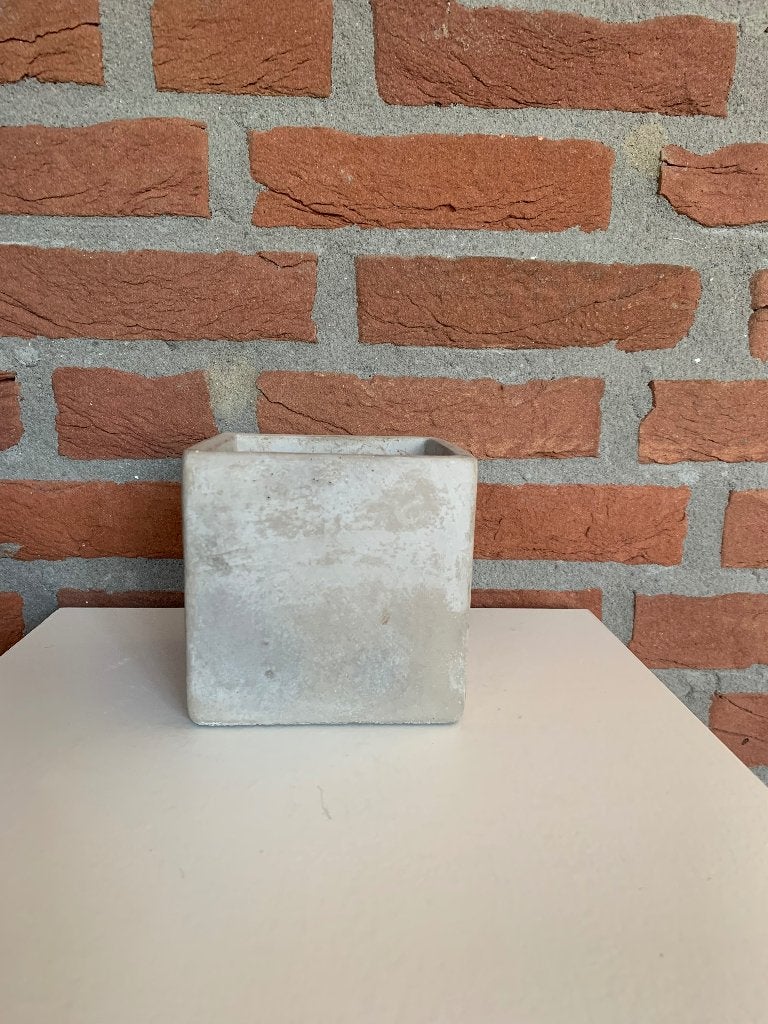 Bloempotje, Tuin en Terras, Steen, Balkon, Vierkant, Ophalen of Verzenden