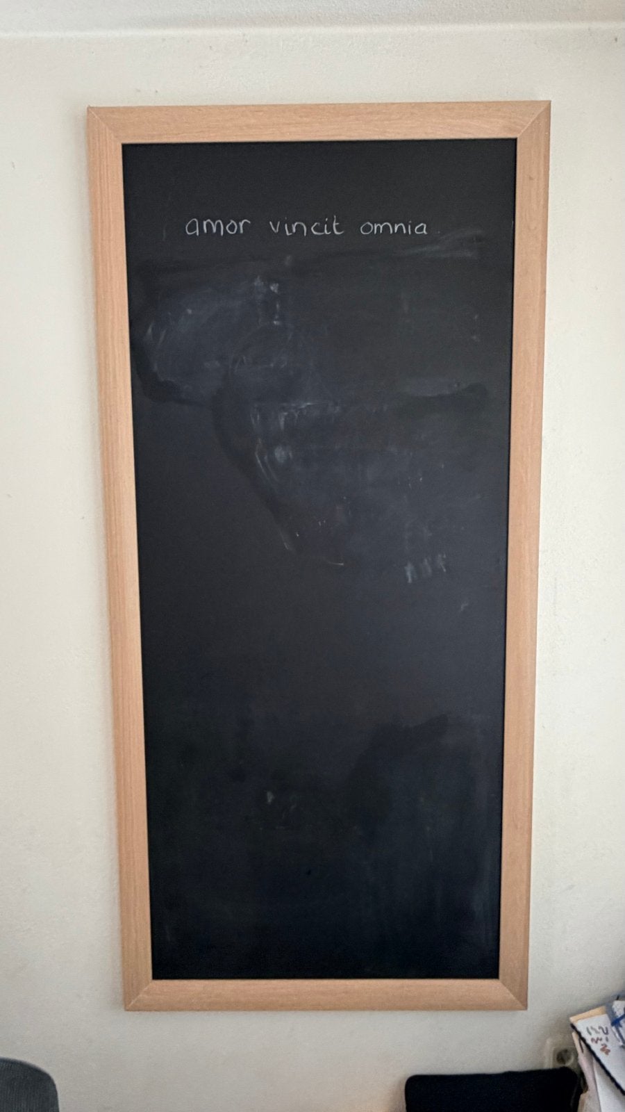 Magnetisch krijtbord, Ophalen, Gebruikt, Krijtbord