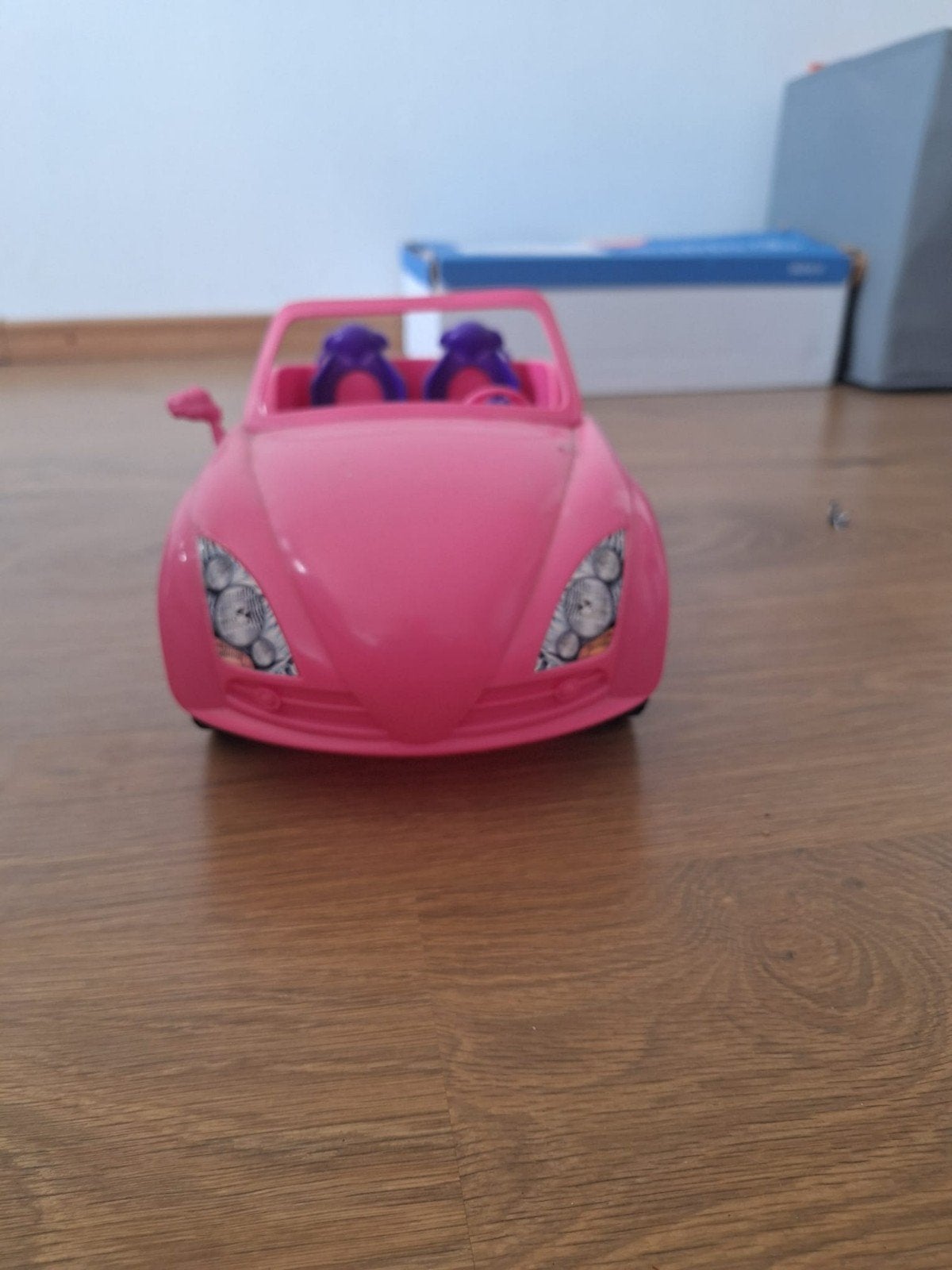 Roze speelgoedauto voor poppen, Ophalen, Gebruikt