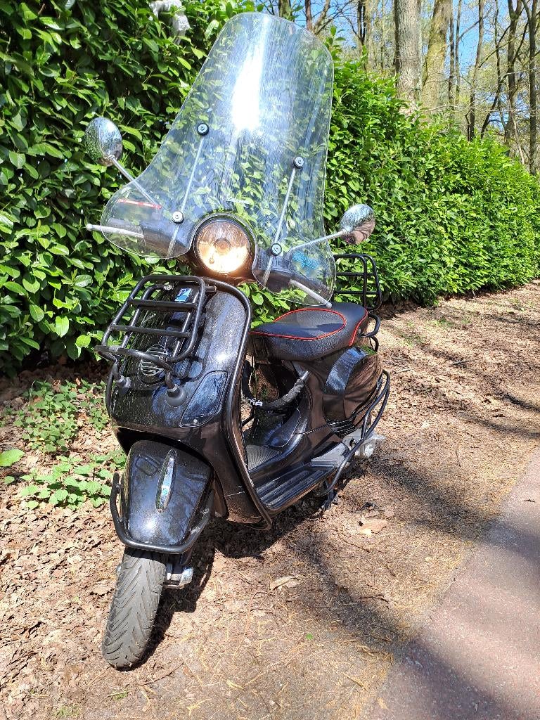 Piaggio Vespa scooter, Fietsen en Brommers, Scooters | Piaggio, Gebruikt, Overige modellen, Maximaal 25 km/u, Benzine, Ophalen