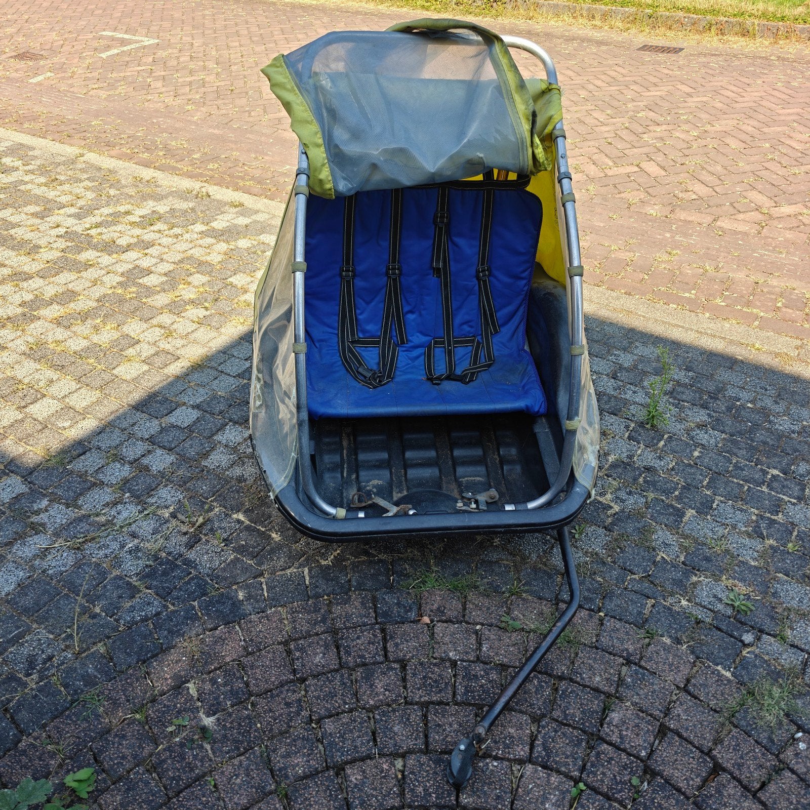 Kidcar fietskar met twee trekhaken, Gebruikt, Bagagekar, 40 tot 60 kg, Ophalen