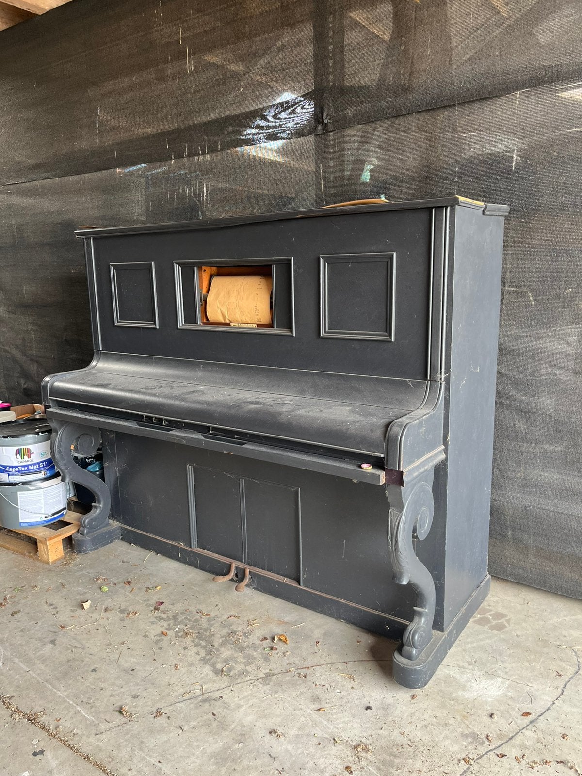 Klassieke pianola, Ophalen, Gebruikt, Zwart, Overige typen