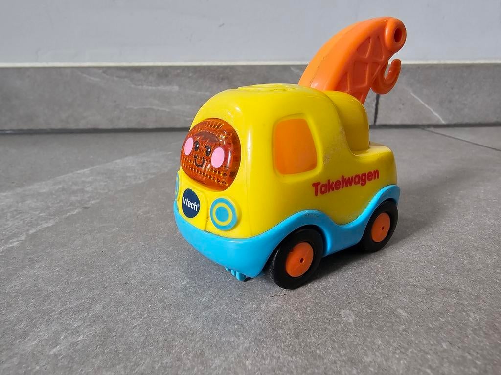 VTech takelwagen Tim, Ophalen, Gebruikt