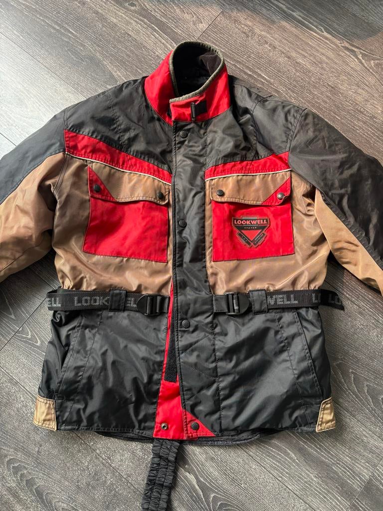 Lookwell motorjas XL, Ophalen of Verzenden, Tweedehands, Heren, Jas | textiel