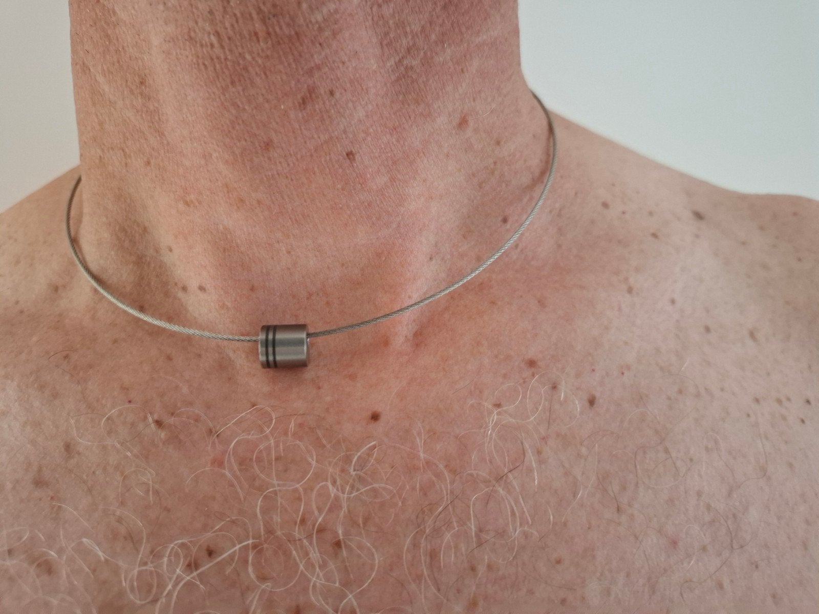 Rvs sierraad voor man, Ophalen of Verzenden, Nieuw, Zilver, Overige materialen