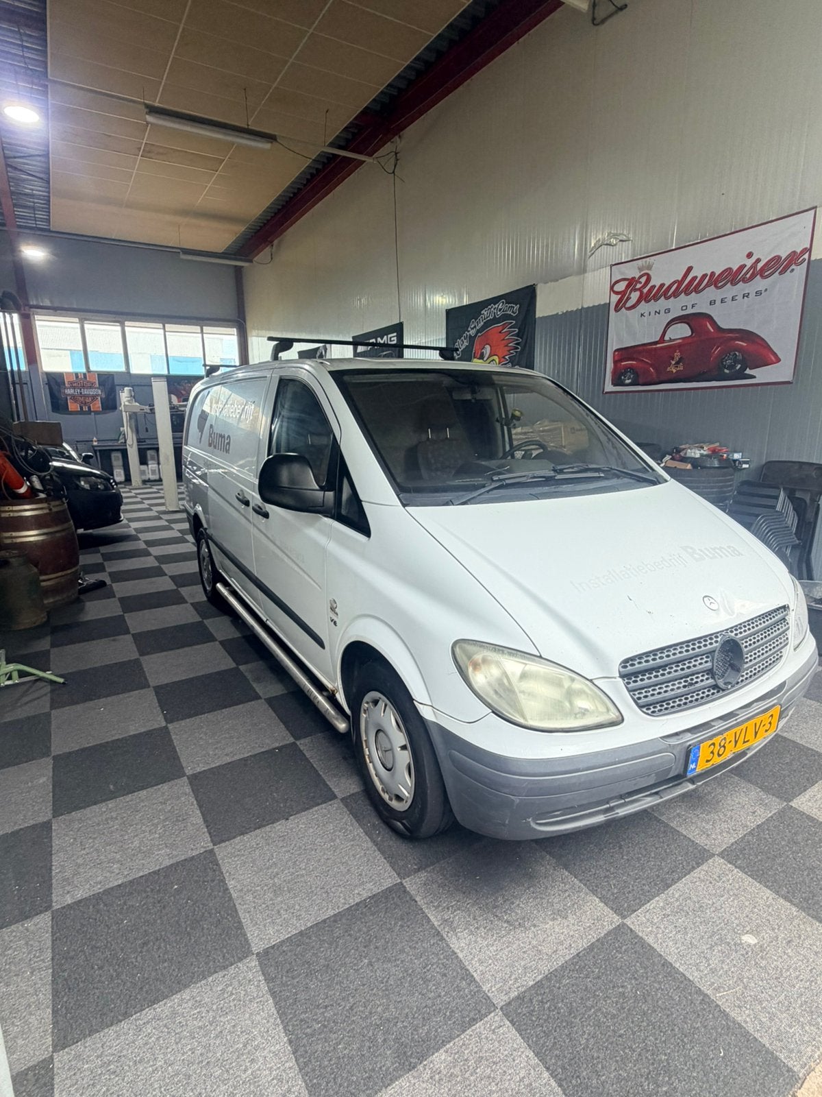 Mercedes-Benz Vito 3.0 CDI 120 AUT 2008, Auto's, Automaat, Diesel, Onderhoudsboekje, 6 cilinders