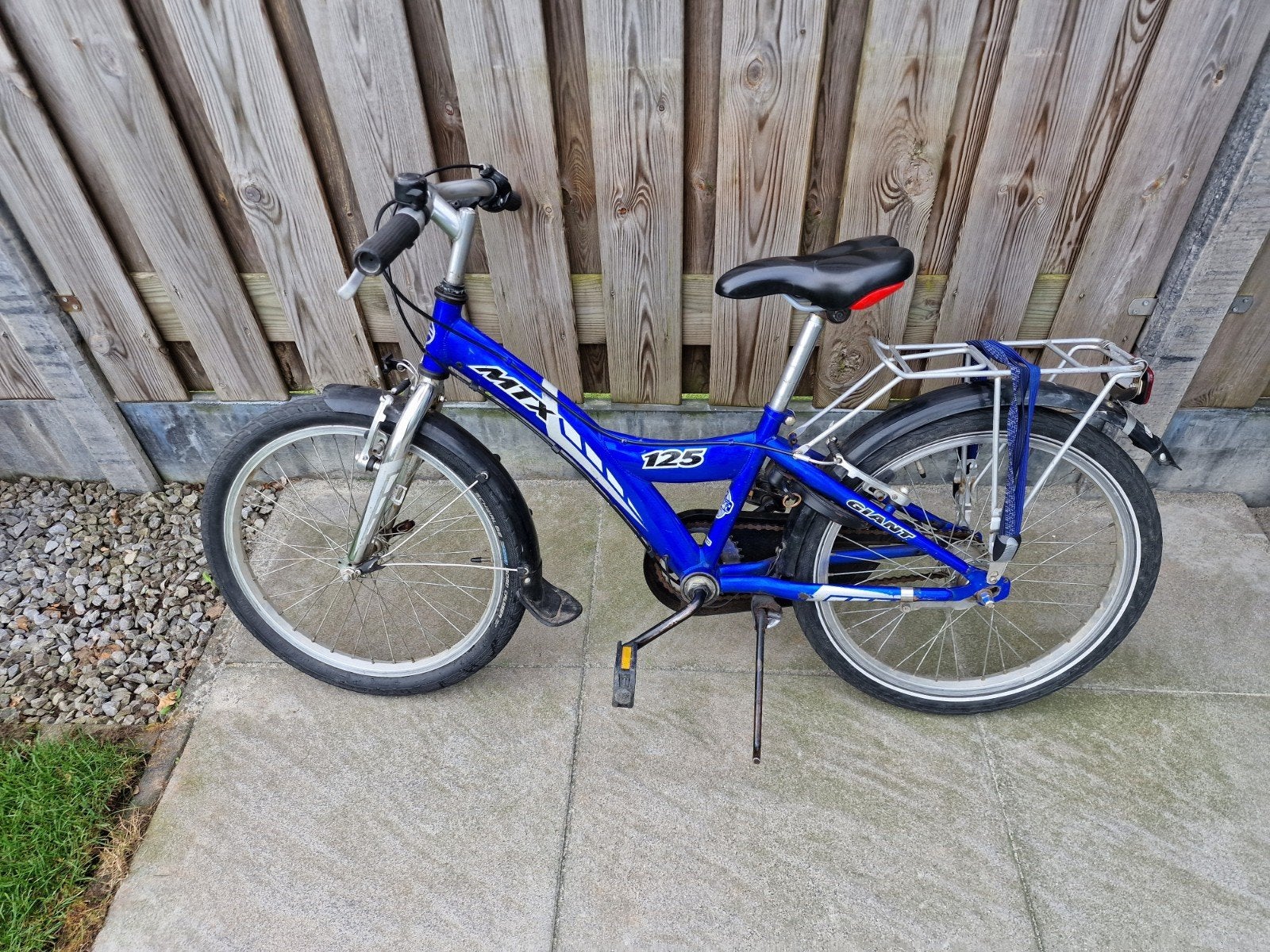 Giant MTX 125 Kinderfiets 20 inch - Blauw, Fietsen en Brommers, Velgrem, 16 tot 20 inch, Gebruikt, Giant