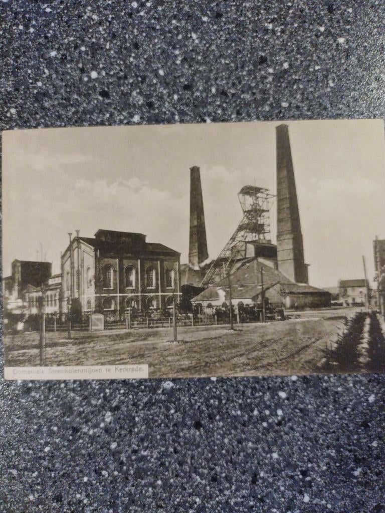 Ansichtkaart Domaniale steenkolenmijn Kerkrade, Verzamelen, Ophalen of Verzenden, Voor 1920, Ongelopen, Limburg
