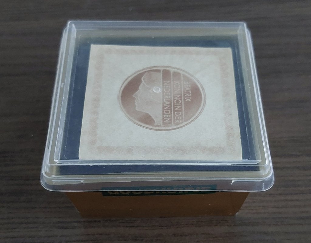 Zeldzame ERU Gouden Gulden 1999 in originele verpakking, Postzegels en Munten, Munten | Nederland, 1 gulden, Koningin Beatrix