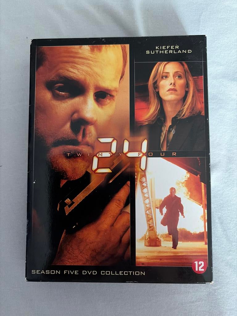 24 Seizoen 5 DVD Collectie - Actie & Thriller Boxset, Cd's en Dvd's, Dvd's | Tv en Series, Vanaf 12 jaar, Ophalen of Verzenden