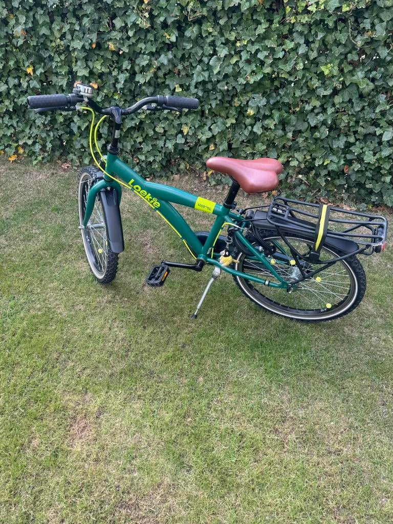 Groene Loekie kinderfiets, Ophalen of Verzenden, Zo goed als nieuw