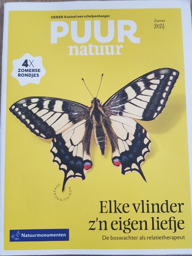 Puur natuur 4 nummers (natuurmonumenten), Verzenden, Gelezen, Wetenschap en Natuur
